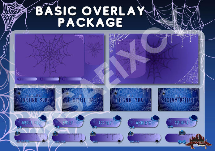 | BASIC OVERLAY PACKAGE $15 | depends on the details. (this is simple and plain