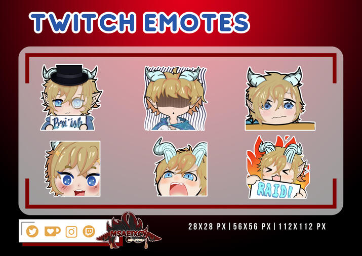 | Custom Twitch Emotes |